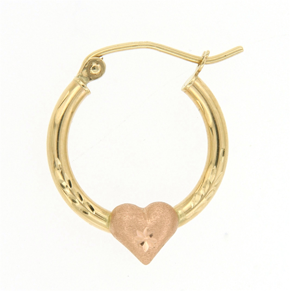14k superLight With Pink Heart